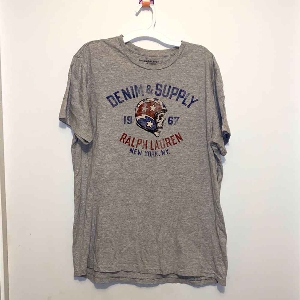 Men’s L gray Denim & Supply Ralph Lauren t-shirt